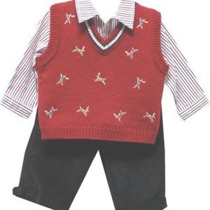 B.T. Kids 3-PC Toddler Boy's Holiday Pant Set